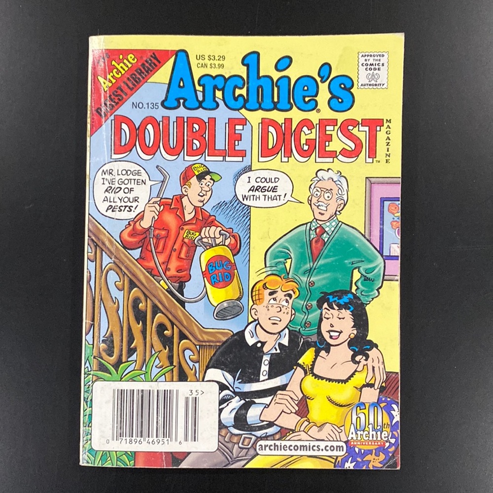 Archie Comics | Archie #135 (2002): Double Digest Magazine - Comic Book Digest